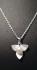 Classic, Delightful ,Sterling Silver Blooming Petal and Pearl Pendant